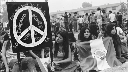 chicano rights movement call to action for unity and equality, protest against ICE