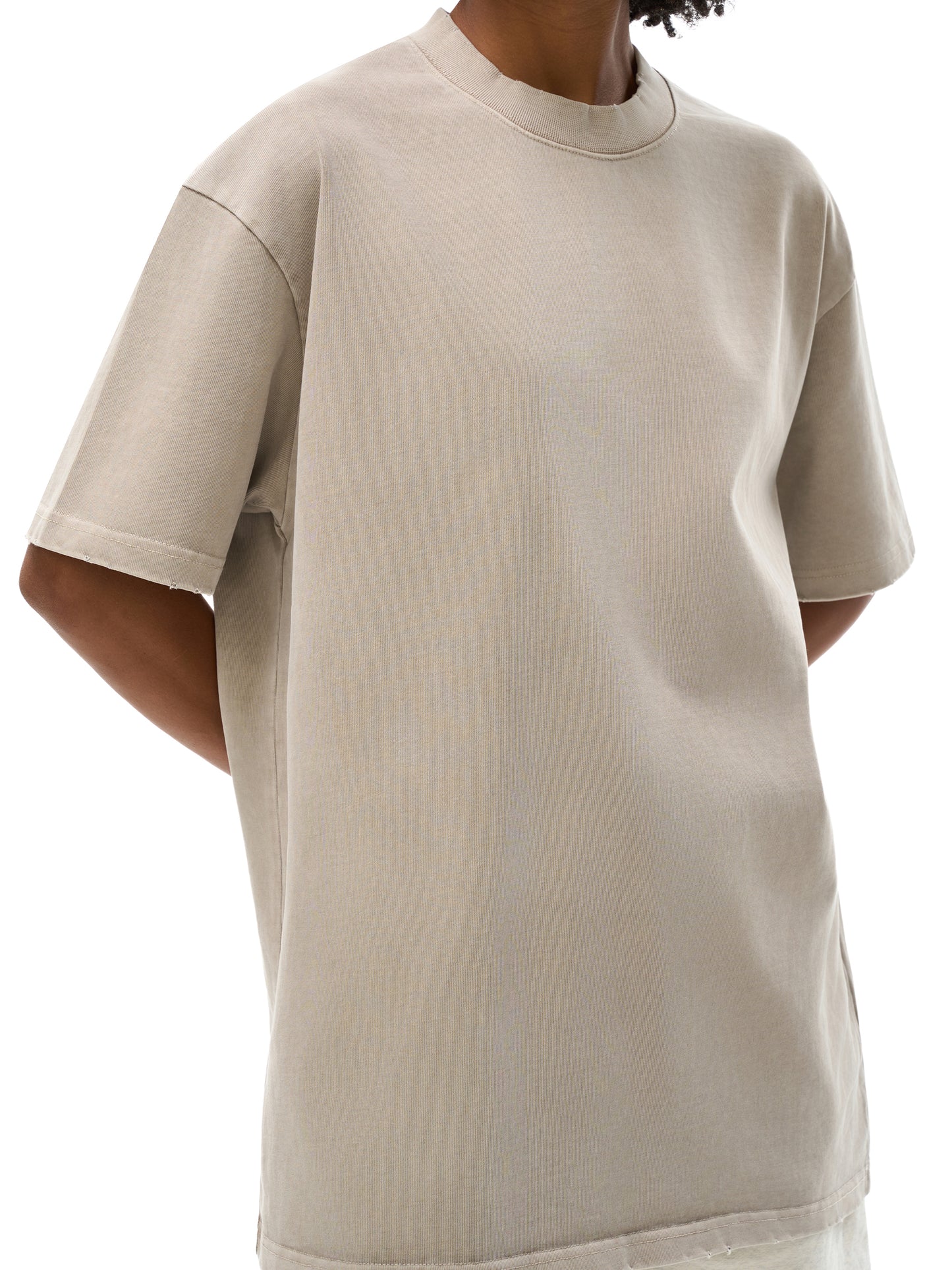 Prayer Heavyweight Vintage Washed Frayed T-Shirt