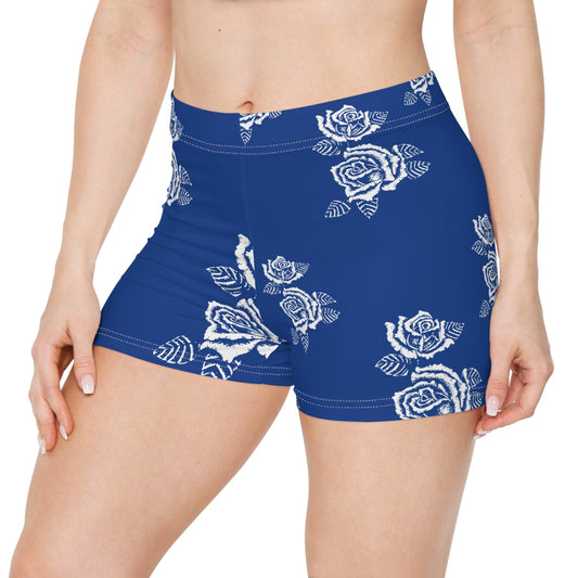 Shorts - Hand Drawn Chicano Flowers by Sleepy Lagoon Co