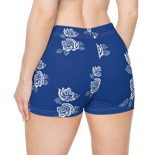 Shorts - Hand Drawn Chicano Flowers by Sleepy Lagoon Co