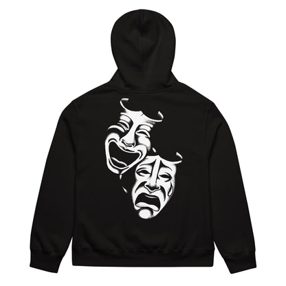 Smile now cry later heavy hoodie